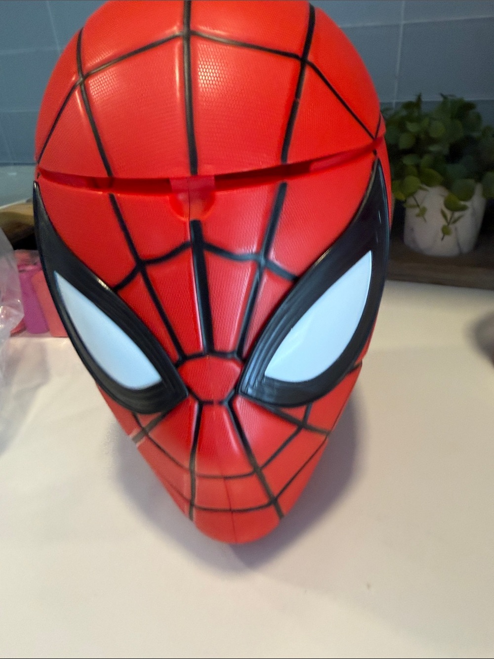 Spiderman Red Promotional Popcorn Head